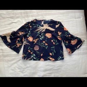 Boutique Flower blouse